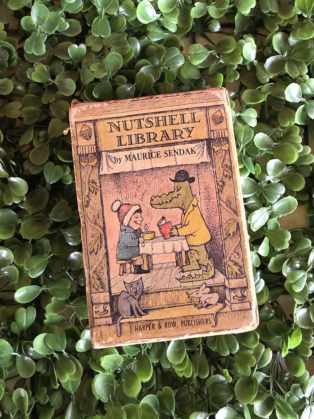 Vintage 1962 Maurice Sendak The Nutshell Library Mini Book Box Set (4 Books)